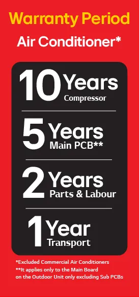 Air Conditioner Warranty Information